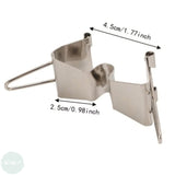 Wet Canvas Clips - STAINLESS STEEL- Four