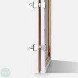 Wet Canvas Clips - STAINLESS STEEL- Four