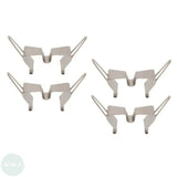 Wet Canvas Clips - STAINLESS STEEL- Four
