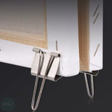 Wet Canvas Clips - STAINLESS STEEL- Four