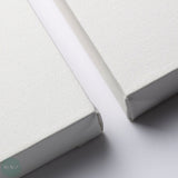 DEEP EDGE White Primed Stretched 100% Cotton Canvas – Winsor & Newton CLASSIC - 10 x 10”, 254 x 254 mm, SINGLE