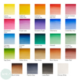 Watercolour Paint Sets - Winsor & Newton COTMAN - TRAVEL SET - 24 Half Pan & brush