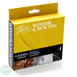 Acrylic Paint Set- Winsor & Newton - GALERIA -  Metallic - 5 x 60ml Tubes
