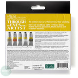 Acrylic Paint Set- Winsor & Newton - GALERIA -  Metallic - 5 x 60ml Tubes