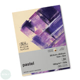 Winsor & Newton Pastel Pad 160gsm (75lb) - EARTH COLOURS -  12 x 16"