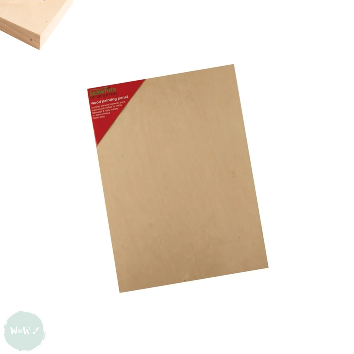 Wooden Painting panel Unprimed Birchwood surface Various sizes WoW