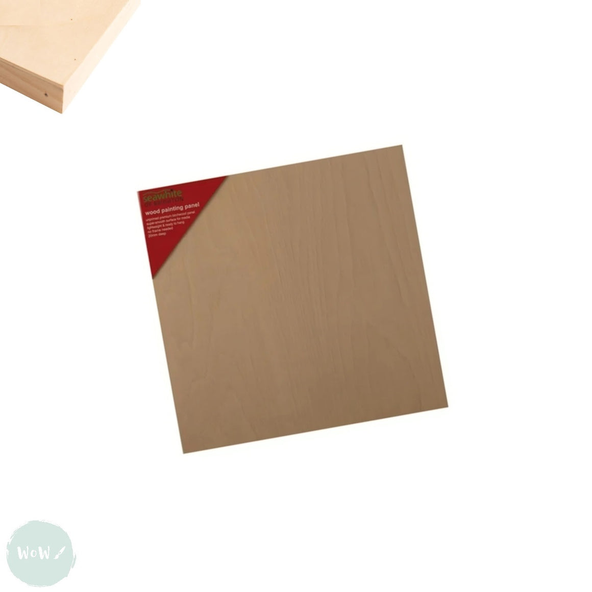 Wooden Painting panel Unprimed Birchwood surface Various sizes WoW