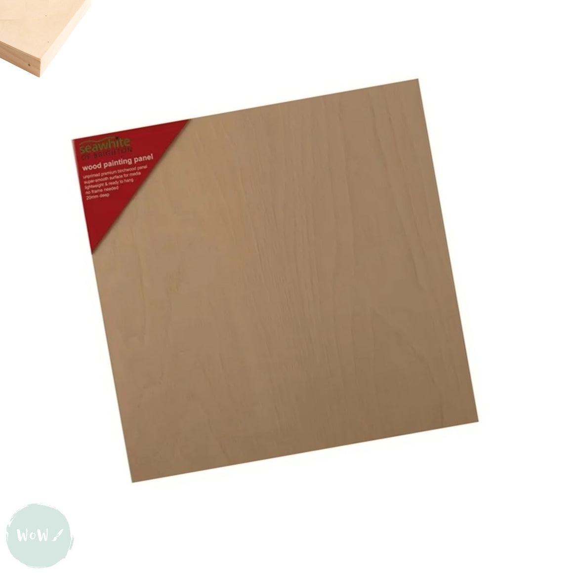 Wooden Painting panel Unprimed Birchwood surface Various sizes WoW