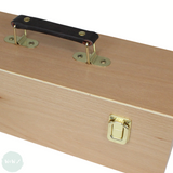 Artists Wooden Storage Box- TOOL CARRY BOX