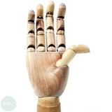 Mannequin - WOODEN HAND - 7" (175mm) High