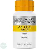 ACRYLIC PAINT - Winsor & Newton GALERIA - 500ml Pot - TITANIUM WHITE