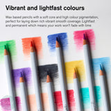 Coloured Pencil Sets - Winsor & Newton - STUDIO COLLECTION Tin - 48 Assorted