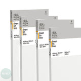 Linen Canvas - White Primed - Standard Depth - Winsor & Newton CLASSIC -  16 x 20" - PACK OF FOUR