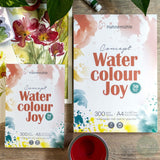 WATERCOLOUR PAPER PAD - JUMBO (50 sheets) - Hahnemuhle - CONCEPT WATERCOLOUR JOY - 300gsm - COLD PRESS Surface - A4