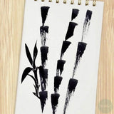 Drawing Pen- PENTEL - Pocket Brush Pen & Refills - BLACK PIGMENT INK - Black Barrel