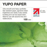 YUPO Synthetic Paper - WHITE - FRISK - Heavyweight 155gsm - A4 Pad (15 sheets)