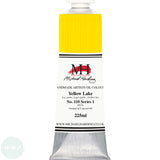 ARTISTS OIL PAINT - 225ml TUBE - Michael Harding - YELLOW LAKE 110