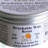 Watercolour Mediums- ZEST-IT -  Brushable Wax Resist - 90g