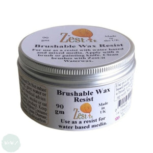 Watercolour Mediums- ZEST-IT -  Brushable Wax Resist - 90g