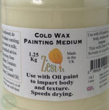 Zest-it Cold Wax - Painting Medium - 1.25kg (1250g)