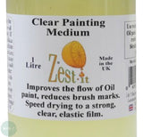 Oil Painting Medium- ZEST-IT- CLEAR Painting Medium 1 Litre (1000ml)