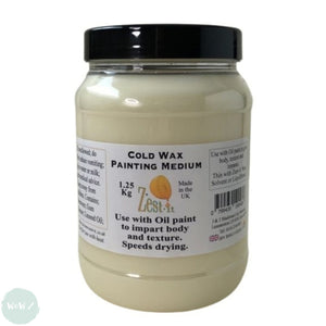 Zest-it Cold Wax - Painting Medium - 1.25kg (1250g)