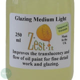 Oil Painting Medium- ZEST-IT - GLAZING MEDIUM LIGHT - 250ml