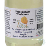 BLOCK / LINO PRINTING - INK - Zest-it® - PRINTMAKERS WASHDOWN - 250ml