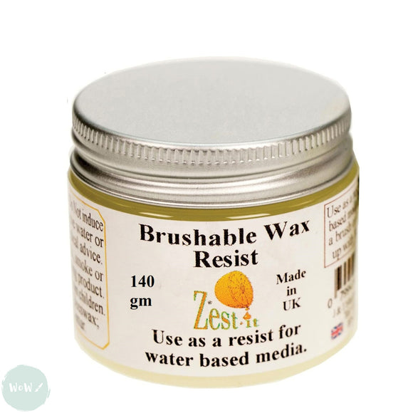 Watercolour Mediums- Zest-it Brushable Wax Resist 140g