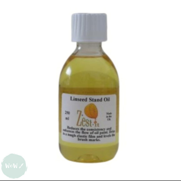 Oil Painting Oils- ZEST-IT - Linseed Stand Oil - 250ml