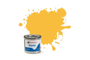 Hobby Paint - ENAMEL - Humbrol - GLOSS - 14ml Tinlet - 	007 LIGHT BUFF AA0076