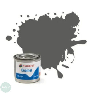 Hobby Paint - ENAMEL - Humbrol – MATT – 14ml Tinlet -	No 031 Slate Grey