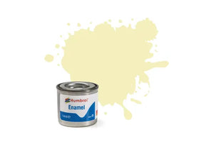 Hobby Paint -  ENAMEL Humbrol - 14ml  GLOSS -   	041 IVORY AA0446