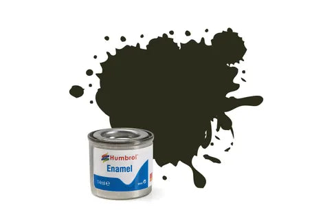 Hobby Paint -  ENAMEL Humbrol - 14ml  - METALLIC & METALCOTE -    053 Gunmetal   Metallic