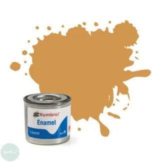 Hobby Paint - ENAMEL - Humbrol – MATT – 14ml Tinlet -	No 063 Sand