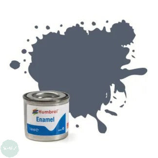 Hobby Paint - ENAMEL - Humbrol – MATT – 14ml Tinlet -	No 077 Navy Blue