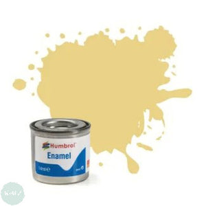 Hobby Paint - ENAMEL - Humbrol – MATT – 14ml Tinlet -	No 103 Cream