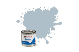 Hobby Paint -  ENAMEL Humbrol - 14ml  - SATIN - – 127 US Ghost Grey