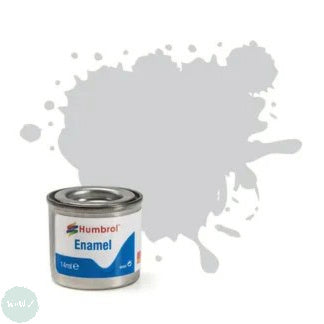 Hobby Paint - ENAMEL - Humbrol – MATT – 14ml Tinlet -	No 147 Light Grey