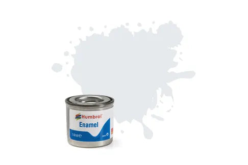 Hobby Paint -  ENAMEL Humbrol - 14ml  - METALLIC & METALCOTE -  	 191 Chrome Silver   Metallic