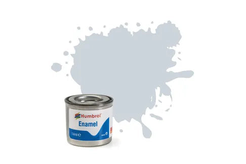 Hobby Paint -  ENAMEL Humbrol - 14ml  - METALLIC & METALCOTE -  	 27001 Aluminium Metalcote