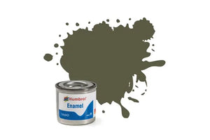 Hobby Paint -  ENAMEL Humbrol - 14ml  - METALLIC & METALCOTE -    27004 Gunmetal Metalcote