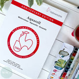 WATERCOLOUR PAPER BLOCK - Hahnemuhle - ANNIVERSARY EDITION - 425gsm (15 sheets) - COLD PRESSED - 36 x 48cm