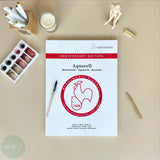 WATERCOLOUR PAPER BLOCK - Hahnemuhle - ANNIVERSARY EDITION - 425gsm (15 sheets) - COLD PRESSED - 36 x 48cm