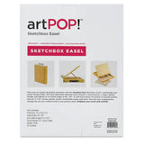 TABLE BOX EASEL - Beechwood - artPOP! Sketchbox Easel