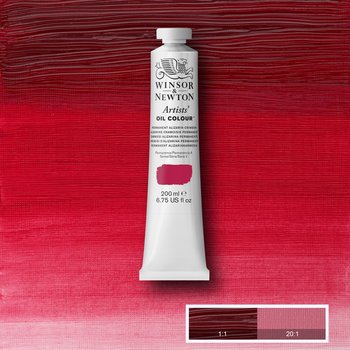 ARTISTS OIL COLOUR - Winsor & Newton Artists' - 200ml tube - Permanent Alizarin Crimson