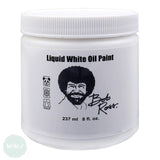 Bob Ross Liquid WHITE - 237ml - 8 US fl.oz. Pot.