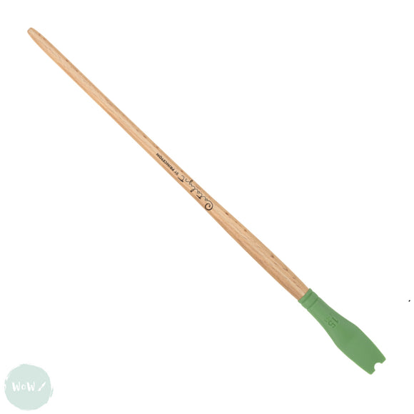 SILICONE PAINTING TOOLS - Princeton CATALYST - Long Handle 15mm BLADE -  3 - Green