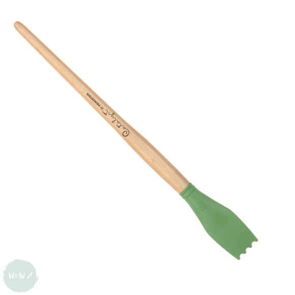 SILICONE PAINTING TOOLS - Princeton CATALYST - Long Handle 30mm BLADE -  3 - Green