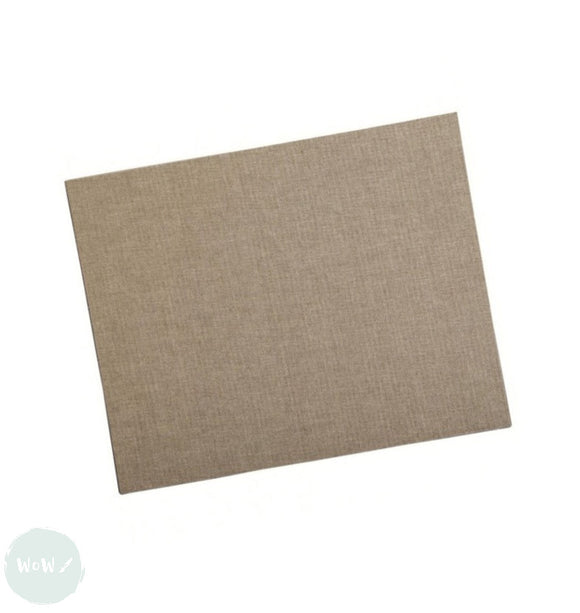 Natural Canvas Board - Clear Gesso Primed-  30 x 40 cm (approx. 12 x 16